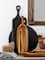 Hello Honey® 28" Black Acacia Wood Tray/Cutting Board